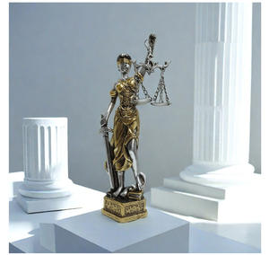 Statue de Noël d'ange en résine pour décoration de la maison, écailles de dame, sculpture personnalisée, peinte à la main, pour décoration intérieure - Product Image 5