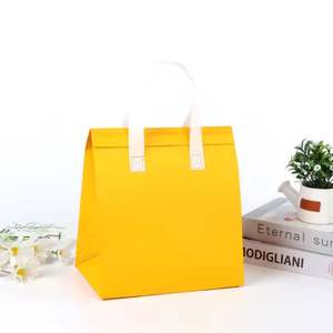 Bolsa de Compras de Tela No Tejida Biodegradable de Alta Calidad con Logotipo Personalizado, Diseño Aislado y Térmico para Uso en Supermercados - Product Image 3