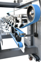 Empileur automatique de boîtes en carton ondulé électrique Jy-450 avec pulvérisation de colle pour l'emballage chimique et alimentaire, machine à pré-plier les boîtes