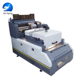 Roll To Roll Ukuran A3 dengan I3200 Printhead Dtf Transfer Pet Film Printer Digital untuk Kaus 30CM Dtf Printer