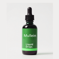 Complément alimentaire pour l'équilibre hormonal des adultes, gouttes liquides d'extrait de feuille de molène avec cohosh noir et baie de girofle, liquide oral