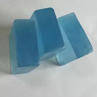 Nouvelle Glycérine Base Transparente Naturel Organique Fondant Savon Base Bleu Orange Huile Essentielle À La Main Visage Cristal Savon