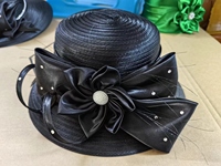 Topi Gereja Tema Fashion Cantik untuk Pesta, Fascinator Kentucky Derby, Dekorasi Pernikahan Wanita, Bunga dan Pita yang Dapat Disesuaikan