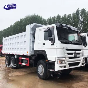 Sử dụng 6x4 8x4 Sino HOWO xe tải giá mới tipper Tipping Dumper xe tải sử dụng xe tải đổ