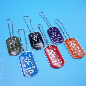 Colgante Metálico de Personaje de Anime, Hexagonal, de Aleación de Zinc, Pintado con Resina Epoxi, Accesorio de Joyería, Regalo - Product Image 4