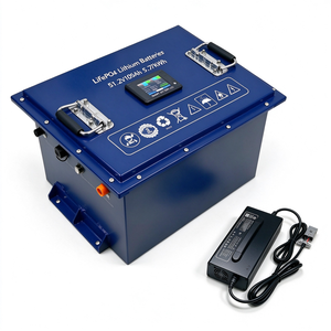 Paquete de Baterías Lifepo4 de Larga Duración y Bajo Costo con Protección BMS de 51.2v 100ah, Resistente al Fuego, para Carrito de Golf Eléctrico - Product Image 1