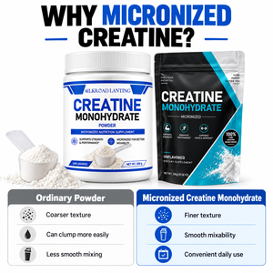 Creatina Monohidrato Micronizada en Polvo Sin Sabor, Suplemento Deportivo para Entrenamiento de Fuerza y Recuperación Muscular - Product Image 3