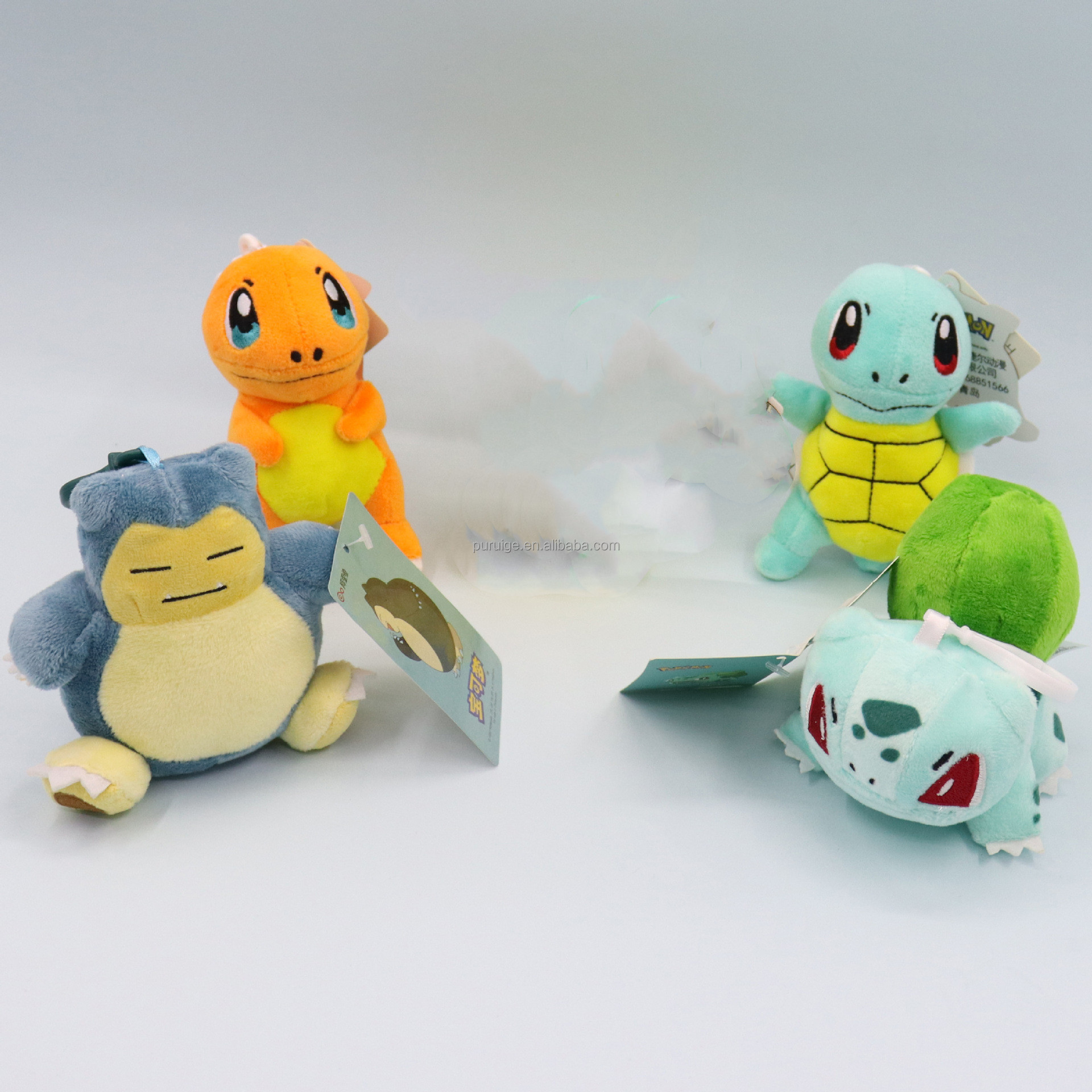韓国限定】ピカチュウ 韓服 ぬいぐるみ ポケモン キーホルダー 2