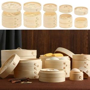 Casserole Vapeur avec Cuiseur Vapeur Intégré, Châssis Chinois Importé, 3 Niveaux Inox, 5 Paniers à Légumes en Acier, Bord Large, pour Couscous - Product Image 3