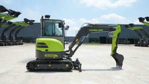 Brand New 3.5 Ton Mini Excavator ZE35GU Zero Tail <b>Swing</b> Crawler Digger High Efficiency for Construction and Mining - Product Image 6