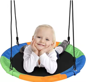 Offre Spéciale gros couleur 40 "extérieur rond <span class=keywords><strong>nid</strong></span> balançoire enfants enfants jardin soucoupe volante arbre <span class=keywords><strong>nid</strong></span> balançoire <span class=keywords><strong>adulte</strong></span> balançoire - Product Image 3