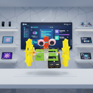 Kit gagang Robot untuk anak-anak, mainan edukasi <span class=keywords><strong>STEM</strong></span> Robot batang untuk anak-anak - Product Image 4