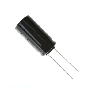 Distribuidor Autorizado, Condensador CAP ALUM 47UF 20% 160V RADIAL TH 47 uF de Orificio Pasante EEU-ED2C470 - Product Image 1