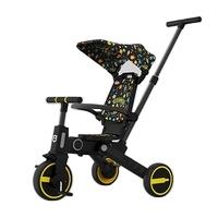 Fabricants Vente en gros Scooter pliable à trois roues pour enfants Cadre en bois et en plastique portable Usine directe - Product Image 4