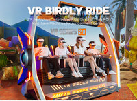 Dreamland 9D Indoor VR Simulator UFO VR Game con plataforma giratoria dinámica y cine de 360 grados HECHO DE PC y metal