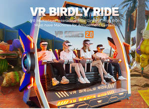 Simulateur VR d'intérieur Dreamland 9D UFO VR Game avec plate-forme rotative dynamique et cinéma à 360 degrés en <span class=keywords><strong>PC</strong></span> et métal - Product Image 4