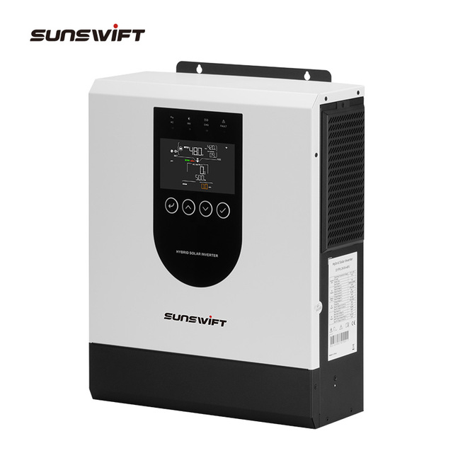 Solar Hybrid Dual Output Inverter 5.5kW 24V 94% Efficiency for Telecom & Base Station Power 10% off