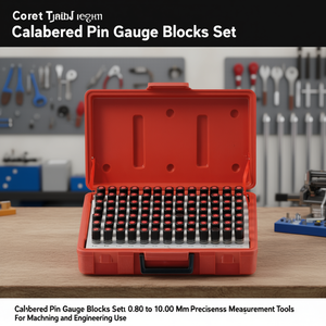 Calibrated Pin Gauge Blocks Set 0.80 To 10.00 Mm <b>Precision</b> Measurement Tools For Machining And Engineering Use - Product Image 3