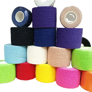 兴达2.5厘米弹性运动胶带无纺医用棉质用于手腕脚踝急救和运动印花 - Product Image 1