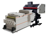 Nouvelle imprimante DTF Fourstar H650 60cm/24" avec four et secoueur de poudre en acier, format rouleau à rouleau |   Séchage automatique par agitation de la tête d'impression Epson
