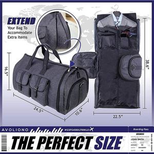 Trolley porta abiti borsoni Custom Logo business business portabagagli bagagli bagagli bagaglio a mano <span class=keywords><strong>con</strong></span> ruota - Product Image 2