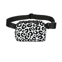 Petit sac banane en nylon avec impression personnalisée pour la randonnée, le plein air, le voyage, le sport, la course sur le côté, la poitrine et les fesses pour femmes et filles