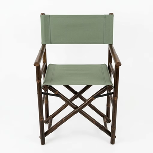 <span class=keywords><strong>Chaise</strong></span> de <span class=keywords><strong>Réalisateur</strong></span> Classique en Bambou Pliante, <span class=keywords><strong>Chaise</strong></span> de Maquillage en Bois pour Jardin, Patio, Intérieur et Extérieur – Modèle Professionnel - Product Image 1