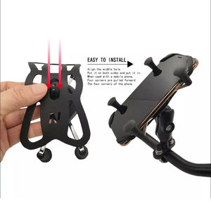 Webgrip sécurité attache silicone filet universel téléphone <span class=keywords><strong>x</strong></span> montage sangle attache moto vélo support de téléphone avec élastique pour <span class=keywords><strong>ram</strong></span> - Product Image 2