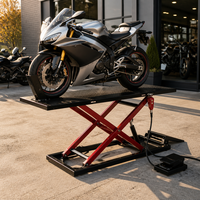 Plateforme élévatrice hydraulique électrique pour moto, table à ciseaux, équipement d'atelier, outil de réparation et d'entretien pour garage
