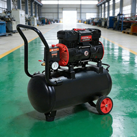 Petit compresseur d'air industriel portable de type piston, 5,5 kW, 7,5 CV, 220 V monophasé, avec courroie électrique, certifié CE