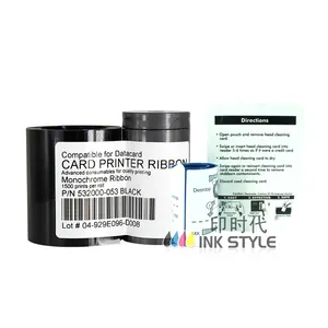 Voor Datacard SD360 Kaart Printer 532000-053 Zwart Lint-1500Prints