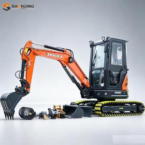 รถขุดขนาดเล็ก 2.5 ตัน พร้อมส่งฟรี เครื่องยนต์ Kubota มาตรฐาน CE EPA รถขุดขนาดเล็ก 1 ตัน รถขุดขนาดเล็ก 2 ตัน รถขุดตักดินขนาดเล็ก รถขุดขนาดเล็กสำหรับขาย - Product Image 1