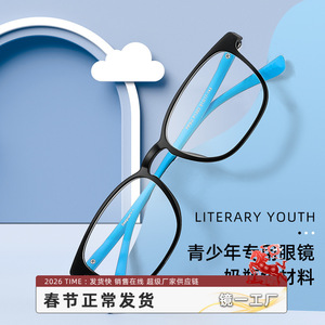 Monture de lunettes carrée pour enfants Danyang P1320, légère, en PPSU, monture complète pour enfants et étudiants - Product Image 3