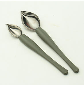 Cucchiai Decorativi in Acciaio Inox per Dessert/Caffè, per Ristoranti Occidentali, per Decorazione di Salse, Pennello da Chef per Campeggio - Product Image 4