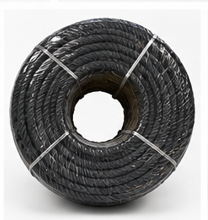 Cordon en coton noir torsadé de qualité supérieure, doux, durable, écologique, en fibres naturelles, pour la fixation des plantes, le jardinage, le soutien des cultures et l'agriculture - Product Image 2