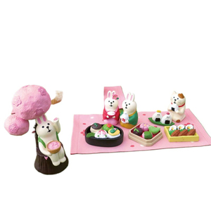 Qingh Zakka Sundries, Arbre de cerisier en fleurs, Accessoires de scène pour filles, Cadeaux décoratifs, Artisanat en résine, Petites décorations - Product Image 1