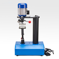 Machine de scellage commerciale pour bocaux, scelleuse manuelle pour boîtes de conserve métalliques, bocaux en plastique PET, boissons et bouteilles de piment