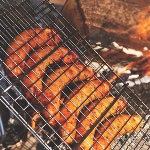 Panier à griller pliable en acier inoxydable antiadhésif <span class=keywords><strong>pour</strong></span> <span class=keywords><strong>barbecue</strong></span> grill panier outils grill maille <span class=keywords><strong>pour</strong></span> poisson Steak porte-légumes - Product Image 2