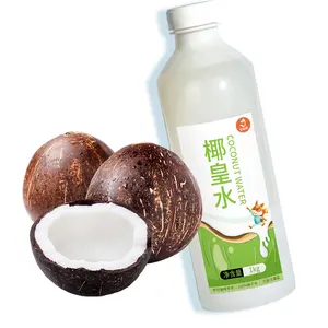 Atacado oem embalado jovem verde natural puro concurso fresco granel aromored rei coco água fornecedores exportação
