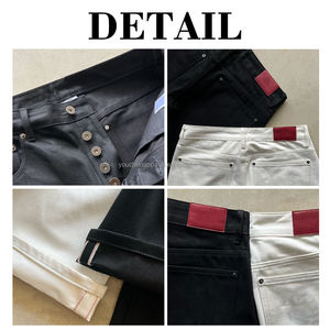 Youchen <span class=keywords><strong>Jeans</strong></span> <span class=keywords><strong>larghi</strong></span> personalizzati in cotone Y2k <span class=keywords><strong>di</strong></span> alta qualità in <span class=keywords><strong>pelle</strong></span> Denim <span class=keywords><strong>Jeans</strong></span> pantaloni <span class=keywords><strong>larghi</strong></span> dritti da uomo - Product Image 6