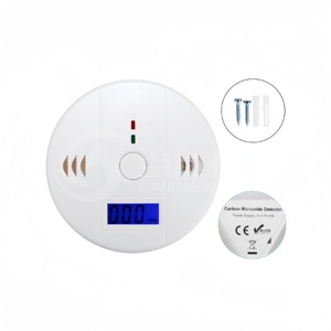 602 Détection d'alarme de monoxyde de carbone, prévention de l'intoxication au CO, prévention de la combustion du charbon de bois en hiver, gaz, travail - Product Image 2