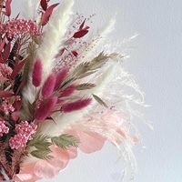 Buket Bunga Kering Alami dengan Rumput Pampas Boho - Dekorasi Pernikahan Gaya Farmhouse yang Chic, Pengisi Vas DIY untuk Kantor dan Rumah