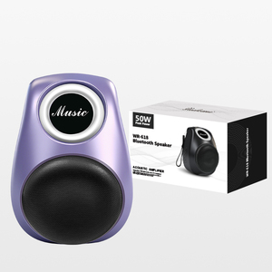 Enceinte portable sans fil WR-618, vente directe d'usine et en promotion, prenant en charge la connexion <span class=keywords><strong>de</strong></span> plusieurs appareils tels que les téléphones, les téléviseurs et les consoles <span class=keywords><strong>de</strong></span> <span class=keywords><strong>jeux</strong></span> - Product Image 1