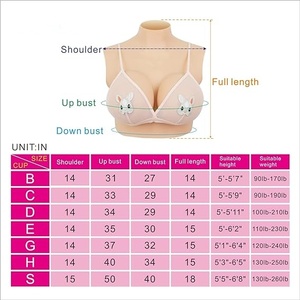 Prótesis de Senos de Silicona, Copas B C D E <span class=keywords><strong>G</strong></span> H, Pechos Artificiales Grandes para Adultos, Formas de Seno de Silicona para Crossdressing y Cirugía de Senos - Product Image 6