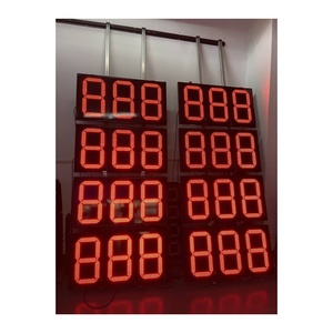 Bluewin-LED Insegna LED a 7 Segmenti da 8 Pollici per Prezzi Carburante, Display a 4 Cifre 88.88 con Telecomando RS485 per Cambio Prezzi - Product Image 4