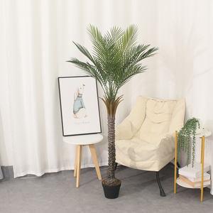 Nouveaux arbres tropicaux en plastique de style réaliste grande plante de simulation <span class=keywords><strong>palmier</strong></span> artificiel pour la décoration de bonsaï - Product Image 2