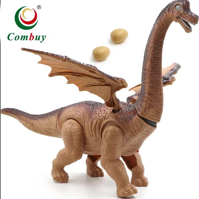 おもちゃの電気子供動物の卵ウォーキング電池式恐竜