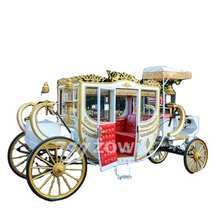 Klassischer einstellbarer Soft-Seat königlicher Wagen / Sightseeing Electric Wagon Festival - Product Image 1