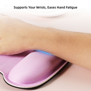 Custom Color Shape Non-Slip Base Ergonomic <b>Wrist</b> <b>Rest</b> Mouse Pad and Keyboard <b>Wrist</b> Support Set for Home Office Typing - Product Image 5