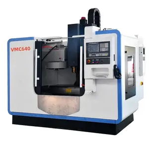 Fresadora CNC de alta qualidade, 3 eixos, perfuração vertical CNC, centro de usinagem, único 15, PLC automático 500 400